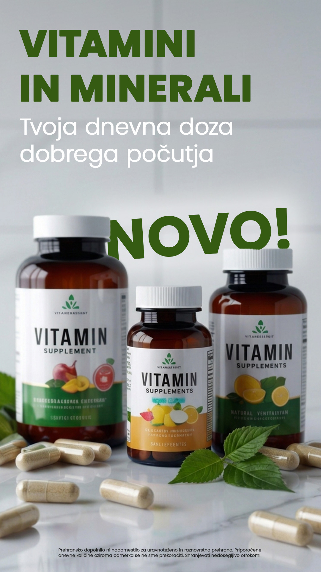 Story: novi vitamini in minerali